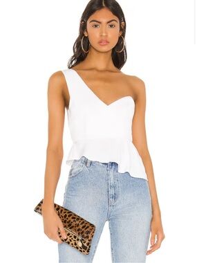 superdown Karlie One Shoulder Top